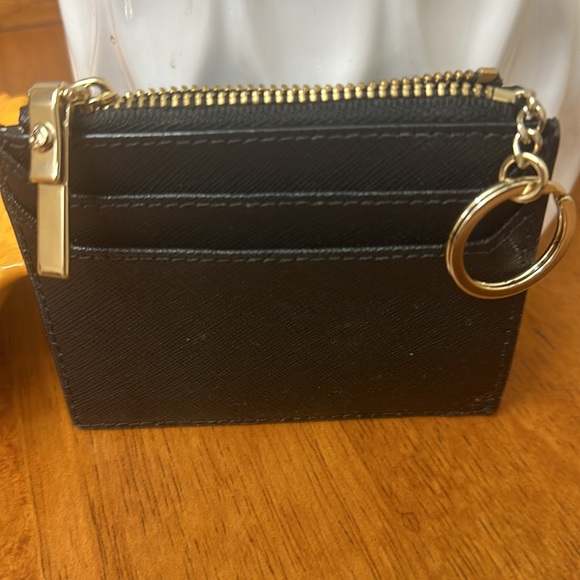 KATE SPADE CARD WALLET TWO SIDED ONE POCKET ZIP - Picture 2 of 6